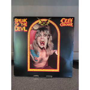 Ozzy Osbourne Speak of the devil 2 LP Set 1982 Jet Records Inner Sleeves VG *